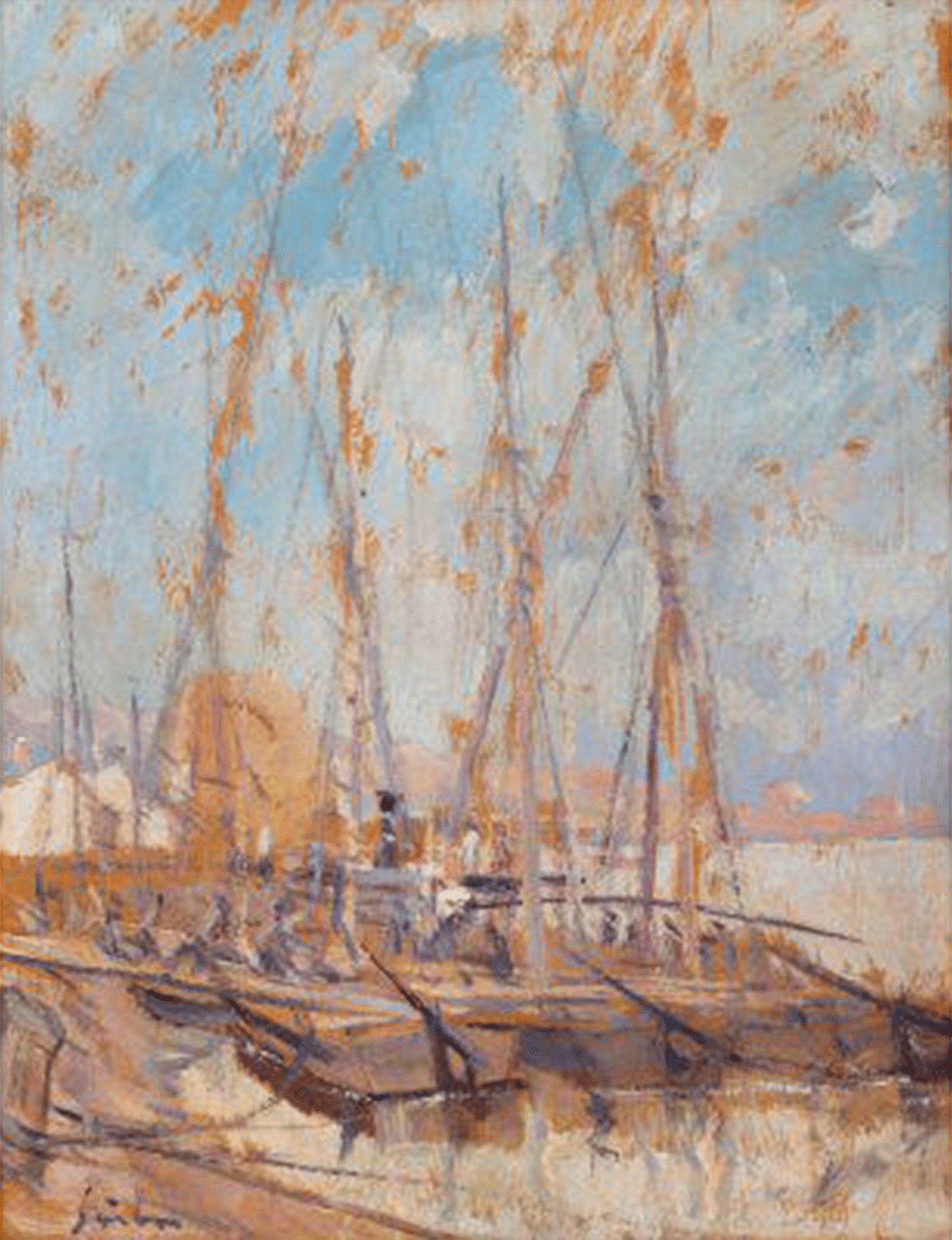 Gheorghe Sarbu – _În portul Tulcea_