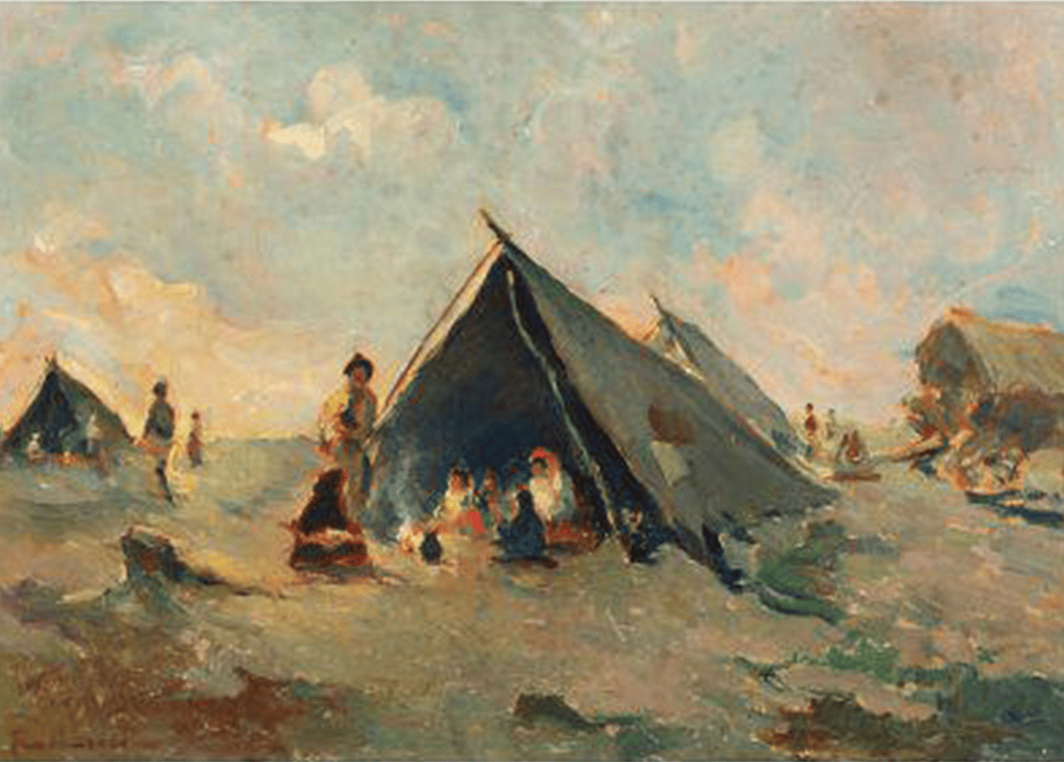 Popas spre târg – Nicolae Furduescu