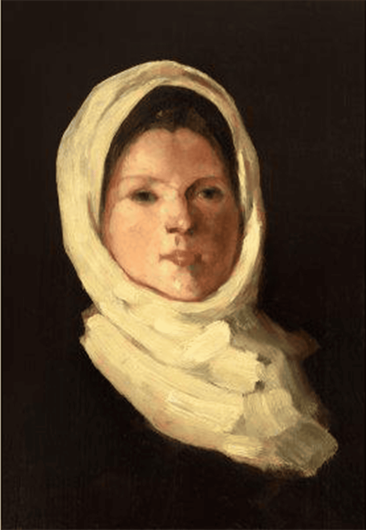 Țărăncuță (după_Nicolae Grigorescu) – _Școală românească, începutul sec._XX